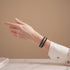 Pitch Black | .925 Sterling Silver | Firefly Glass Wrap